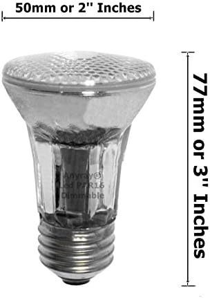 Anyray PAR16 LED sijalica sa mogućnošću zatamnjivanja srednji vijak E26 5w Bright
