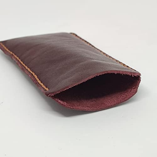 Holsterična kožna torbica za torbicu za Samsung Galaxy a kvantni, ručno rađeni kožni telefon, po mjeri kožna torbica, vertikalna mekana kožna futrola, smeđa futrola