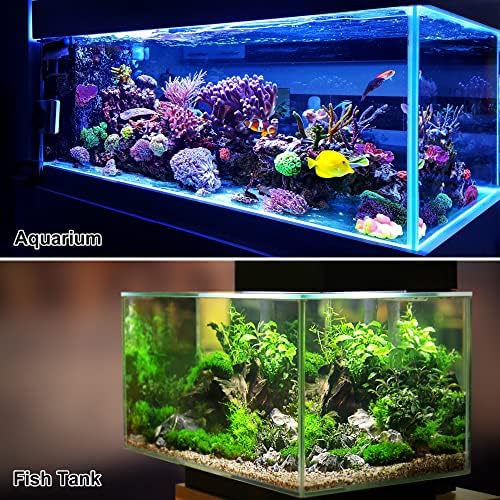 VOCOSTE 1 kom Aquarium Plastic Plants Tree, Aquarium Simulation Plastic Plants, Fish Tank landscape Plants