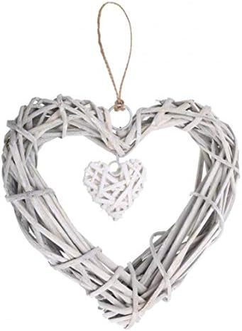 Angoter domaćin za pletenje od vijeka od srca vještački vijenac vjenčani ukras viseći za ukrašavanje zidnog